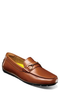 �t���[�V���C�� �����Y �V���[�Y ���[�t�@�[ Florsheimotor Moc Toe Bit Driving Loafer - Multiple Widths Available Cognac �}���`�J���[