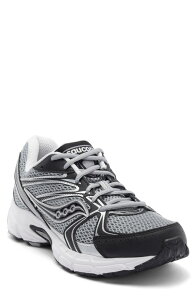 �T�b�J�j�[ ���f�B�[�X �V���[�Y �X�j�[�J�[ Saucony Gender Inclusive Ride Millennium Sneaker Grey/ Black �u���b�N