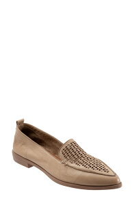 �u�G�m ���f�B�[�X �V���[�Y �X���b�|���E���[�t�@�[ Bueno Blazey Pointed Toe Flataupe �g�[�v