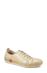�X�v�����O�X�e�b�v ���f�B�[�X �V���[�Y �T���_�� �X�j�[�J�[ Spring Step Eloya Espadrille Sneaker Gold Metallic �S�[���h