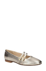 �x�����B�[�^ ���f�B�[�X �V���[�Y �p���v�X Bella Vita Davenport Double Strap Mary Jane Champagne Leather �V�����p��
