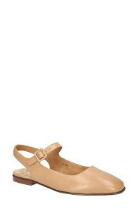 �x�����B�[�^ ���f�B�[�X �V���[�Y �p���v�X Bella Vitandie Slingback Flat Saddle Burnished Leather