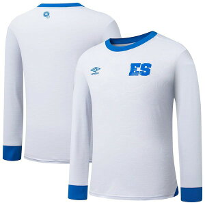 �A���u�� �����Y �g�b�v�X �V���c �W���[�W�[ Men'sUmbro Whitel Salvador National Team 2025 Away Replica Long Sleeve Jersey White �z���C�g