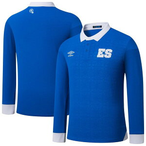 �A���u�� �����Y �g�b�v�X �V���c �W���[�W�[ Men'sUmbro Bluel Salvador National Team 2025 Home Replica Long Sleeve Jersey Blue �u���[