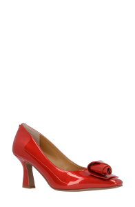 �W�F�C���j�[ ���f�B�[�X �V���[�Y �q�[�� J. Rene Karali Pointed Toe Pump Red ���b�h