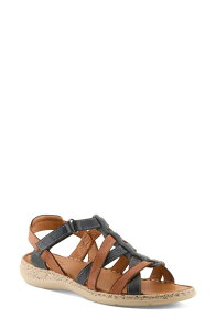 �X�v�����O�X�e�b�v ���f�B�[�X �V���[�Y �q�[�� �T���_�� Spring Step Nyxelle Cage Sandal Navy Multi �l�C�r�[