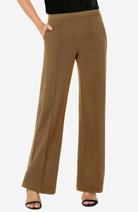 �����@�v�[�� ���T���[���X ���f�B�[�X �{�g���X ���M���X ���C�h���b�O �p���c Liverpoolos Angeles Kayla Wide Leg Pull-On Trousers Rich Camel �L������