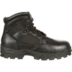 ���b�L�[ �����Y �V���[�Y �u�[�c�E���C���u�[�c Rocky Composite Toe Waterproof Duty Boot Black �u���b�N