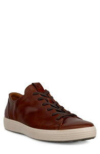 �G�R�[ �����Y �V���[�Y �X�j�[�J�[ ECCO Soft 7 Premier Sneaker Cognac