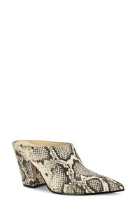 �i�C���E�F�X�g ���f�B�[�X �V���[�Y �q�[�� �~�j Nine West Amini Pointed Toe Mule Light Natural
