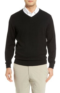 �J�b�^�[�A���h�o�b�N �����Y �g�b�v�X T�V���c V�l�b�N �Z�[�^�[ Cutter & Buck Lakemont V-Neck Sweater Black �u���b�N