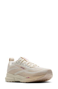 �u���b�N�X ���f�B�[�X �V���[�Y �X�j�[�J�[ Brooks Trace 4 Running Shoe Coconut Milk/ Almond/ Purple �p�[�v��