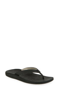 �I���J�C ���f�B�[�X �V���[�Y �T���_�� OluKai Southshore Flip Flop Lava Rock / Lava Rock