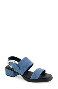 �G�A���\�[���Y ���f�B�[�X �V���[�Y �q�[�� �T���_�� Aerosoles Dantay Slingback Sandal Blue Jean Denim Suede �f�j��
