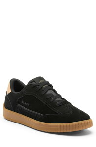 �\���� ���f�B�[�X �V���[�Y �X�j�[�J�[ ���[�X SOREL Ona Drift Lace-Up Sneaker Black/ Sea Salt �u���b�N