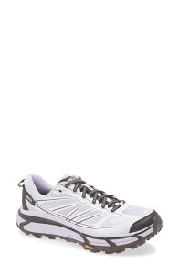 �z�J�I�l�I�l ���f�B�[�X �V���[�Y �X�j�[�J�[ HOKA Mafate Speed 2 Sneaker Iris Flower / White �z���C�g
