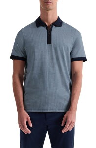 �u�K�b�` �����Y �g�b�v�X �|���V���c �n�[�t�W�b�v Bugatchi Quarter Zipolo Navy �l�C�r�[