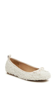 �P���V�[�_�b�K�[ ���f�B�[�X �V���[�Y �p���v�X Kelsi Dagger Brooklyn Frankie Square Toe Ballet Flat Natural