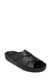 �G�A���\�[���Y ���f�B�[�X �V���[�Y �T���_�� Aerosoles Lecco Woven Slide Sandal Black Fx Nappa �u���b�N