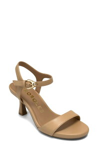 �G�A���\�[���Y ���f�B�[�X �V���[�Y �q�[�� �T���_�� �A���N�� Aerosoles Diviankle Strap Sandal Beige Bisque Fx Nappa �x�[�W��