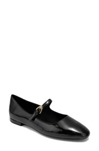 �G�A���\�[���Y ���f�B�[�X �V���[�Y �p���v�X Aerosoles Annette Mary Jane Flat Black �u���b�N