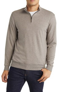 �m�[�}���u�����h �����Y �A�E�^�[ �p�[�J�[�E�X�E�F�b�g �n�[�t�W�b�v The Normal Brand Puremeso Weekend Quarter Zip Top Athletic Grey �O���[