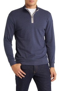 �m�[�}���u�����h �����Y �A�E�^�[ �p�[�J�[�E�X�E�F�b�g �n�[�t�W�b�v The Normal Brand Puremeso Weekend Quarter Zip Top Normal Navy �l�C�r�[