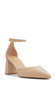 �A���h ���f�B�[�X �V���[�Y �q�[�� �A���N�� ALDO Jankle Strapointed Toe Pump Beige �x�[�W��