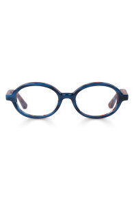 �A�C�u�u�X ���f�B�[�X �A�N�Z�T���[ �T���O���X�E�A�C�E�F�A eyebobs Look Out 54mm Oval Readinglasses Blue Jay Layered �u���[
