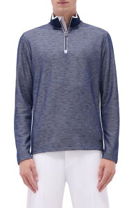 �u�K�b�` �����Y �A�E�^�[ �p�[�J�[�E�X�E�F�b�g �n�[�t�W�b�v Bugatchi Quarter Ziperformance Pullover Navy �l�C�r�[