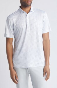 �W���j�[ �I�[ �����Y �g�b�v�X �V���c �v�����g johnnie-O Crete Neat Print PREP-FORMANCE Polo Paloma