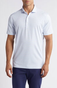 �W���j�[ �I�[ �����Y �g�b�v�X �V���c johnnie-O Vik Stripe PREP-FORMANCE Polo Seal �X�g���C�v