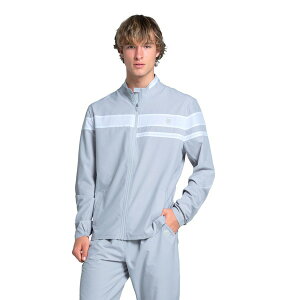 �P�[�X�C�X �����Y �A�E�^�[ �W���P�b�g�E�u���]�� K-Swiss Ripstop Mens Tennis Jacket Zinc