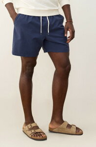 �}���[�� ���C���[ �����Y �{�g���X �n�[�t�p���c�E�V���[�c Marine Layer Lined Sport & Swim Trunks Mood Indigo �C���f�B�S