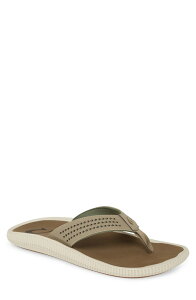 �I���J�C �����Y �V���[�Y �T���_�� OluKai Ulele Flip Flop Clay/ Mustang