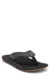 �I���J�C �����Y �V���[�Y �T���_�� OluKai Ulele Flip Flop Lava Rock / Lava Rock