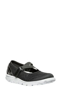 �v���v�g ���f�B�[�X �V���[�Y �X�j�[�J�[ ProptravelActiv Mary Jane Sneaker Black Fabric �u���b�N