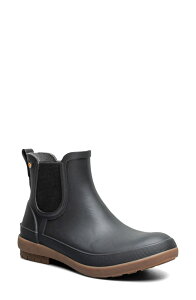 �{�O�X ���f�B�[�X �V���[�Y �u�[�c�E���C���u�[�c �`�F���V�[ Bogs Amanda II Waterproof Insulated Chelsea Rain Boot Black �u���b�N