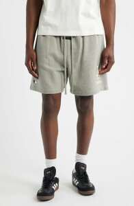 �t�B�A�I�u�S�b�h �����Y �{�g���X �n�[�t�p���c�E�V���[�c �V���[�g�p���c Fear of God Essentials Dodgers Drawstring Sweat Shorts Warm Heather �w�U�[