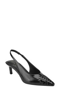 �}�[�N�E�t�B�b�V���[ ���f�B�[�X �V���[�Y �q�[�� Marc Fisher LTD Rilly Slingback Pump Black �u���b�N