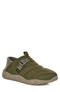 �e�o �����Y �V���[�Y �X���b�|���E���[�t�@�[ Teva ReEmber Camp Slip-On Shoe Dark Olive �I���[�u