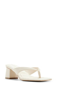 �A���h ���f�B�[�X �V���[�Y �q�[�� ALDO Antonina Flip Flop Other White �z���C�g