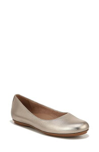 �i�`�����C�U�[ ���f�B�[�X �V���[�Y �p���v�X Naturalizer Maxwell Skimmer Flat Warm Silver Leather �V���o�[