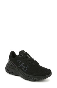 RYK ���f�B�[�X �V���[�Y �X�j�[�J�[ Ryk Devotion X Max Walking Sneaker Black �u���b�N