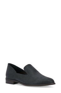 ���b�L�[�u�����h ���f�B�[�X �V���[�Y �X���b�|���E���[�t�@�[ ���U�[ Lucky Brand Ellanzo Leather Loafer Black �u���b�N