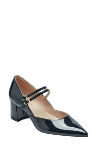 �o���h���[�m ���f�B�[�X �V���[�Y �q�[�� Bandolino Smith Pointed Toe Mary Jane Pump Dark Blue �u���[