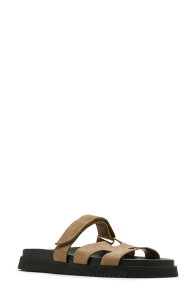 �X�e�B�[�u �}�f�� ���f�B�[�X �V���[�Y �T���_�� Steve Madden Mayven Flatform Slide Sandal Tanubuck �^��