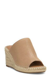 ���b�L�[�u�����h ���f�B�[�X �V���[�Y �T���_�� �v���b�g�t�H�[�� Lucky Brand Cabriah Espadrille Platform Wedge Slide Sandal Sandstorm Shsntw
