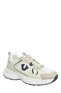 �g�D���[�����W���� ���f�B�[�X �V���[�Y �X�j�[�J�[ True Religion Trina Sneaker Beige Multi �x�[�W��