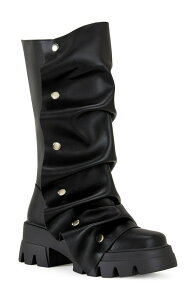 �A�U���A ���� ���f�B�[�X �V���[�Y �u�[�c�E���C���u�[�c �v���b�g�t�H�[�� AZALEA WANG Sybel Platform Lug Sole Boot Black �u���b�N